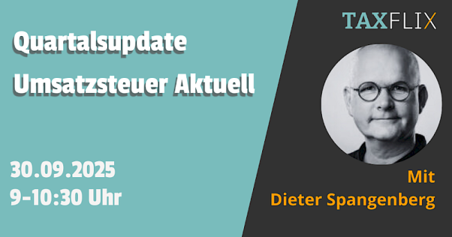Quartalsupdate Umsatzsteuer Aktuell