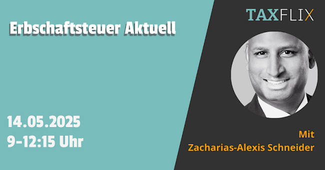 Erbschaftsteuer aktuell