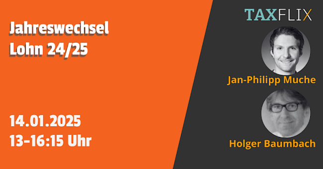 Jahreswechsel Lohn 24/25