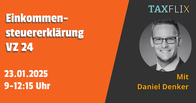 Einkommensteuererklärung VZ 24