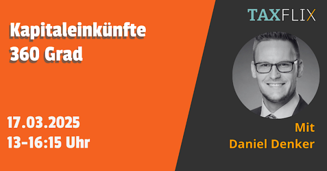 Kapitaleinkünfte 360 Grad