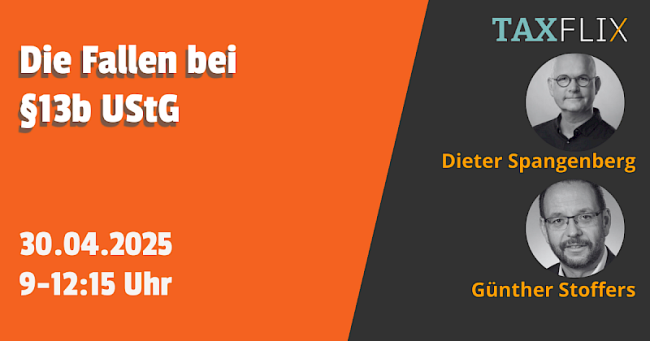 Die Fallen bei §13b UStG