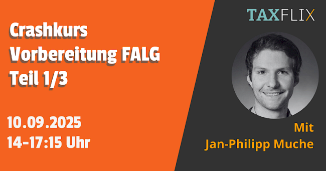 Crashkurs Vorbereitung FALG - Teil 1/3