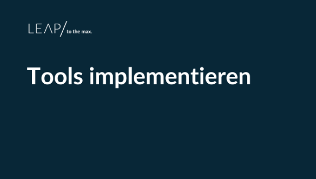 Tools implementieren