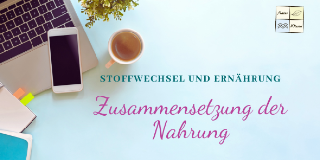 Zusammensetzung der Nahrung