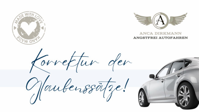 Korrektur der Glaubenssätze!