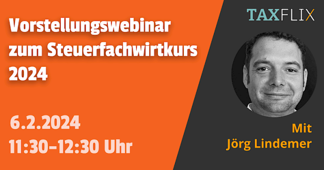 Vorstellung Vorbereitungskurs Steuerfachwirtprüfung