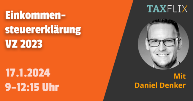 Einkommensteuererklärung VZ 2023