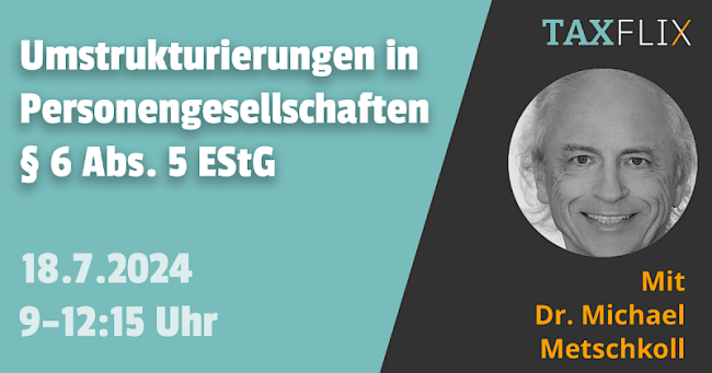 Umstrukturierungen in Personengesellschaften mithilfe von § 6 Abs. 5 EStG – Möglichkeiten und Durchführung