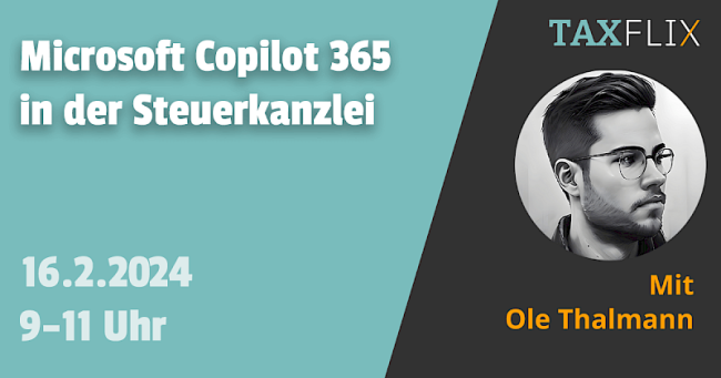MS 365 Copilot in der Steuerkanzlei