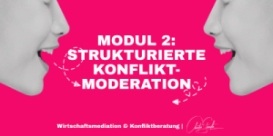 Modul 2 - Strukturierte Konfliktmoderation