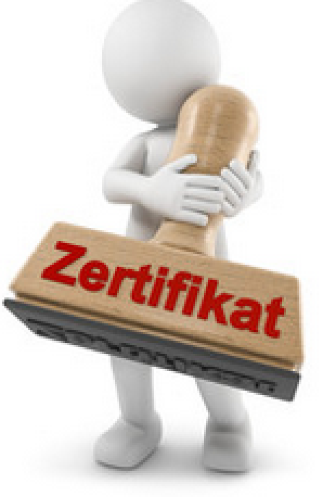 Teilnahmebescheinigung