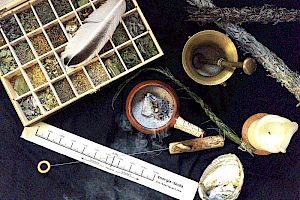 Geomantisch räuchern