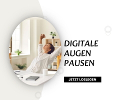 Digitale Augen Pausen