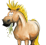 Dickes Pferd - viele Pfunde, große Probleme