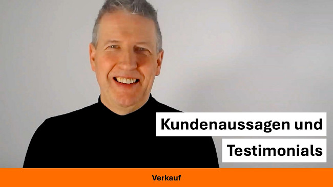 Kundenaussagen und Testimonials