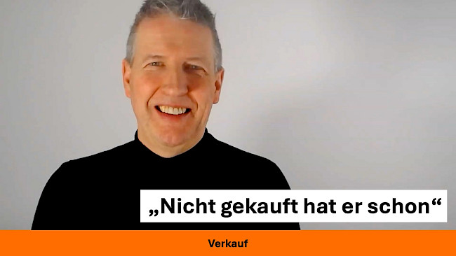"Nicht gekauft hat er schon"