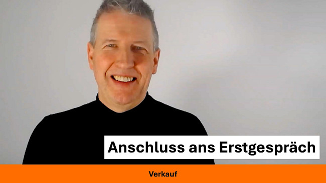 Anschluss ans Erstgespräch