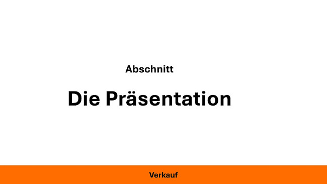 Die Präsentation