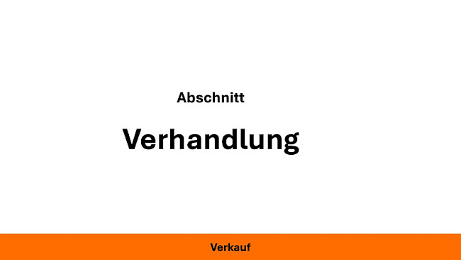 Verhandlung