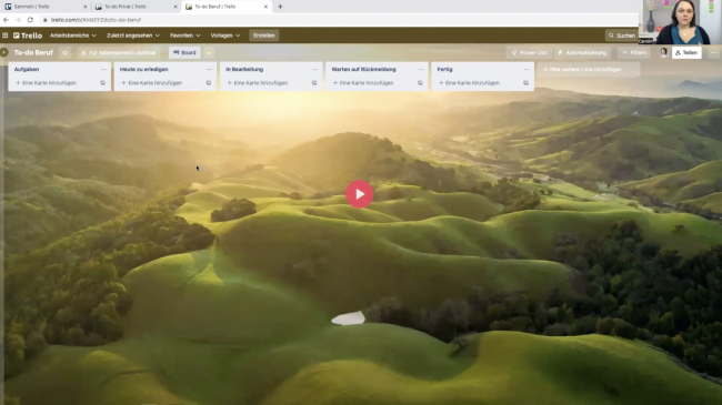 Beispiel Laura: getrennte digitale Boards