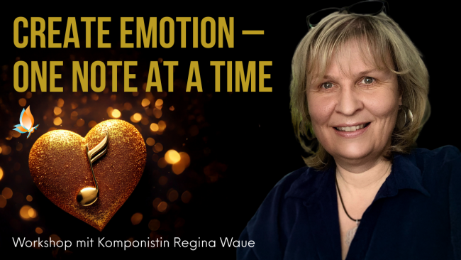 „Create Emotion – One Note at a Time“ Workshop mit Regina Waue