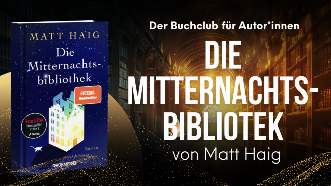 📚 Der Buchclub für Autor*innen – Die Mitternachtsbiliothek 🎧