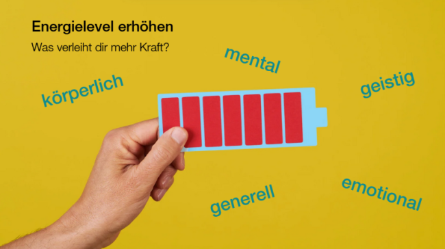 Optimierung der Lebensenergie