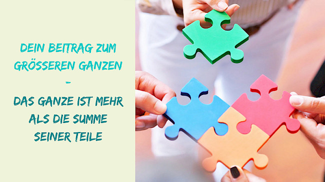 Beiträge zum grösseren Ganzen