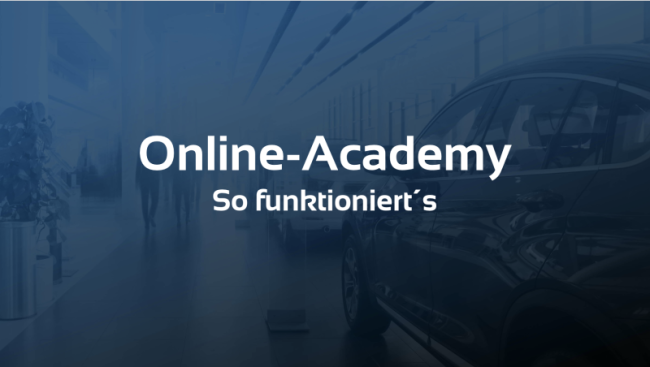 So funktioniert die Online Academy