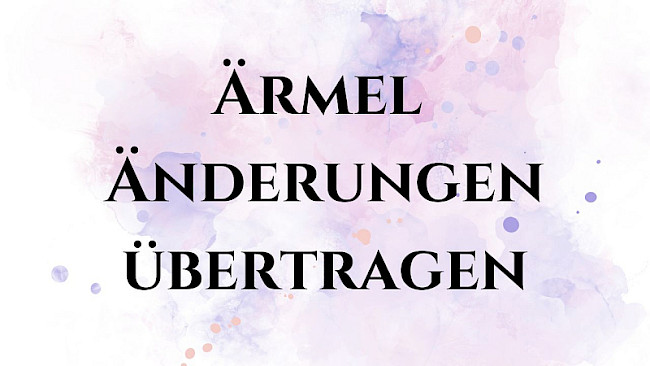 Änderungen am Papierschnitt