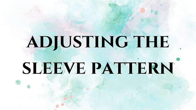 Adjusting the paper pattern