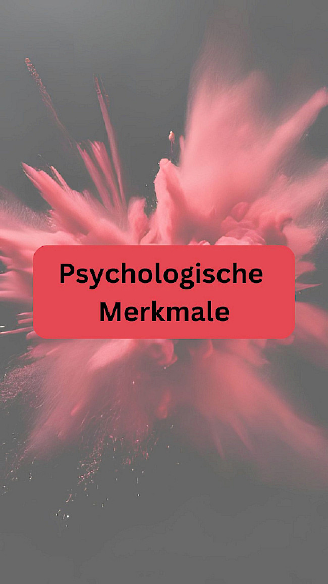 Psychologische Merkmale