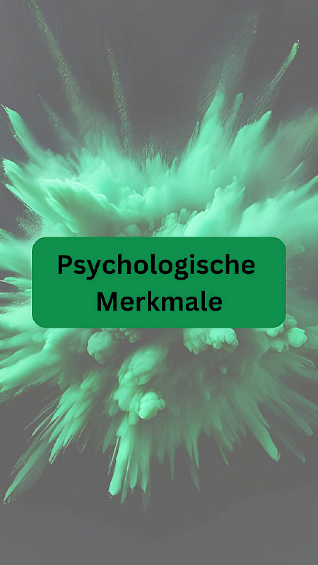 Psychologische Merkmale