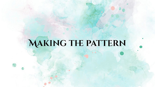 Draft the pattern (from the T-shape block)