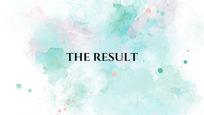 Final result