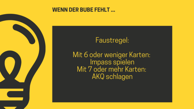 Figurenkombinationen: Der Bube fehlt (2)