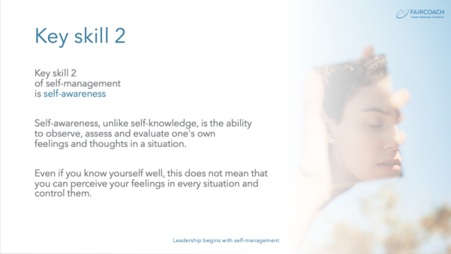 Key Skill 2 Self-awareness