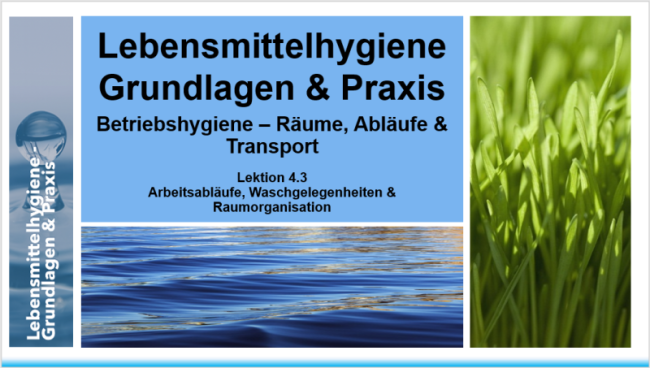 Lektion 4.3: Waschgelegenheiten und Arbeitsabläufe