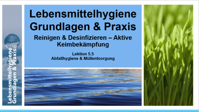 Lektion 5.5: Abfallhygiene & Müllentsorgung