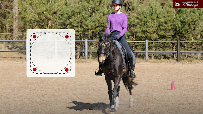 Nr. 9 Zirkel im Quadrat