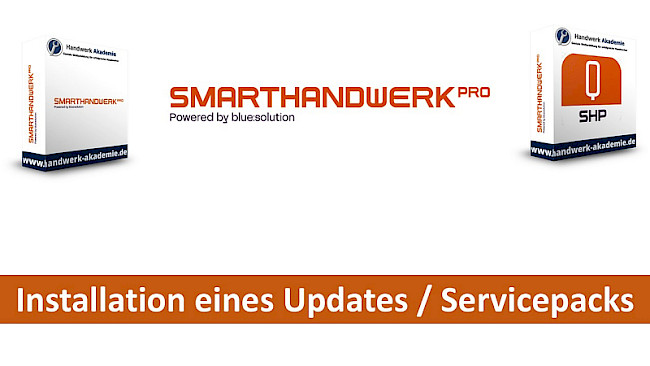Installation eines Updates / ServicePack