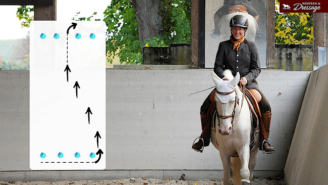 Nr. 36 Seitwärts - verlängerte Trabtritte 2