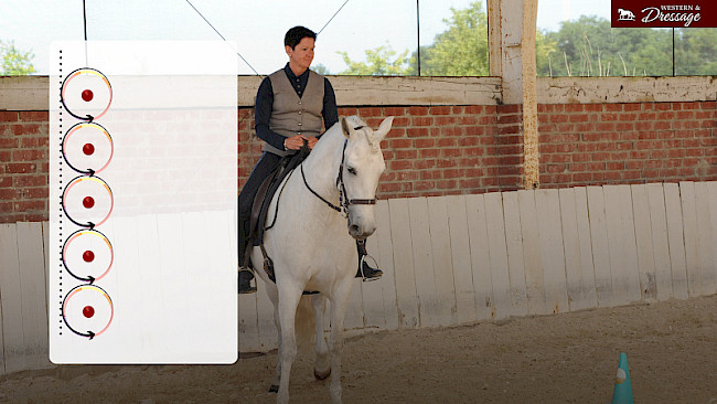 Nr. 37 Schenkelweichen Pylonenreihe