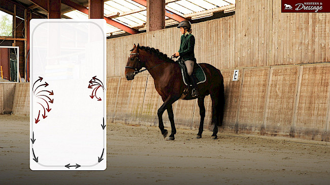 Nr. 17 Kurzkehrt & Hinterhandwendung