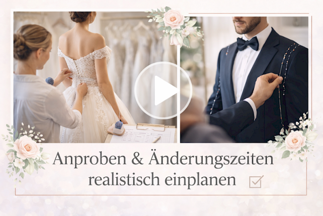 Lektion 2: Anproben & Änderungszeiten einplanen