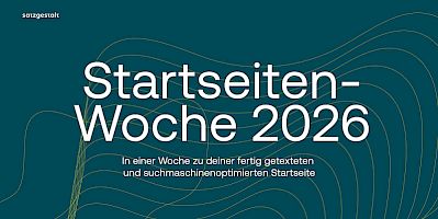 Startseiten-Woche 2026