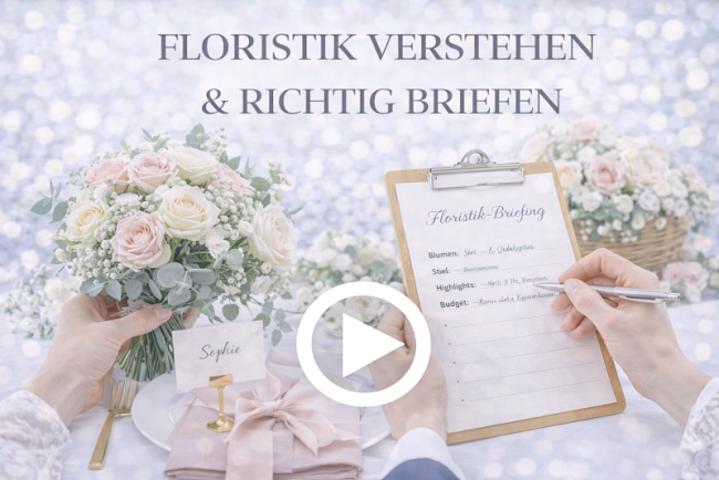 Floristik verstehen und richtig briefen