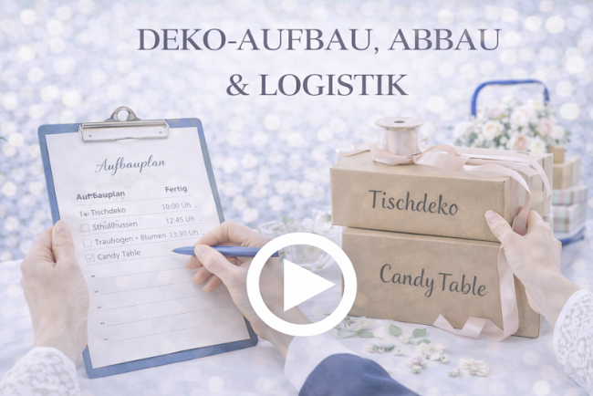 Deko Aufbau, Abbau & Logistik