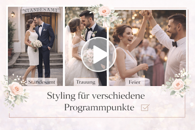 Styling für verschiedene Programmpunkte